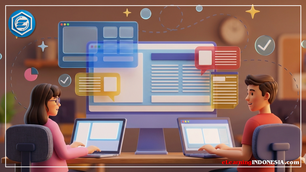 Jasa Pembuatan Module eLearning Interactive di Indonesia - Video Learning - LMS Moodle - Motion graphic - Video Animasi