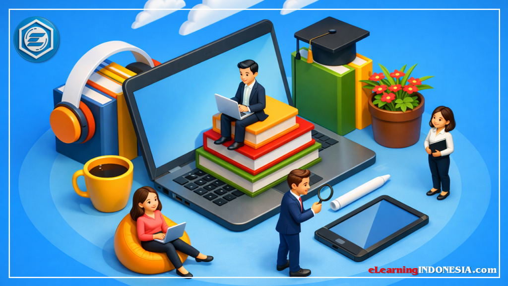 Jasa Pembuatan Module eLearning Interactive di Indonesia - Video Learning - LMS Moodle - Motion graphic - Video Animasi