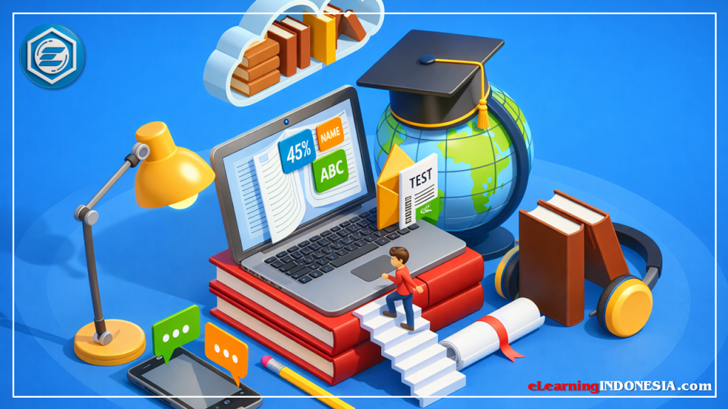 Jasa Pembuatan Module eLearning Interactive di Indonesia - Video Learning - LMS Moodle - Motion graphic - Video Animasi